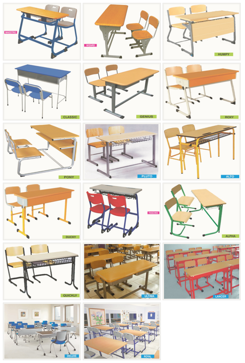 Single Desk School Furniture Manufacturer in Delhi